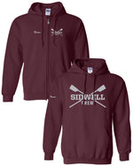 50/50 Hooded Sidwell Friends Rowing Sweatshirts