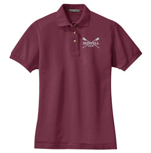 Sidwell Friends Rowing Ladies Cotton Polo