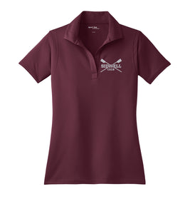 Sidwell Friends Rowing Embroidered Performance Ladies Polo