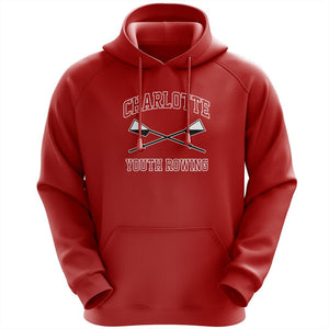 50/50 Hooded Charlotte Youth Rowing Club Pullover Sweatshirt