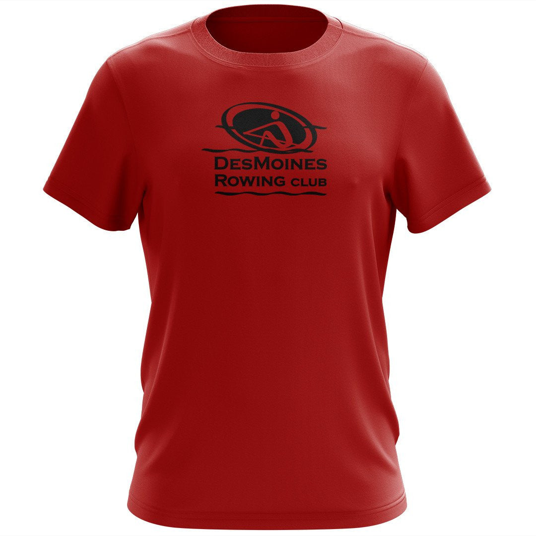 100% Cotton Des Moines Rowing Club  Men's Team Spirit T-Shirt