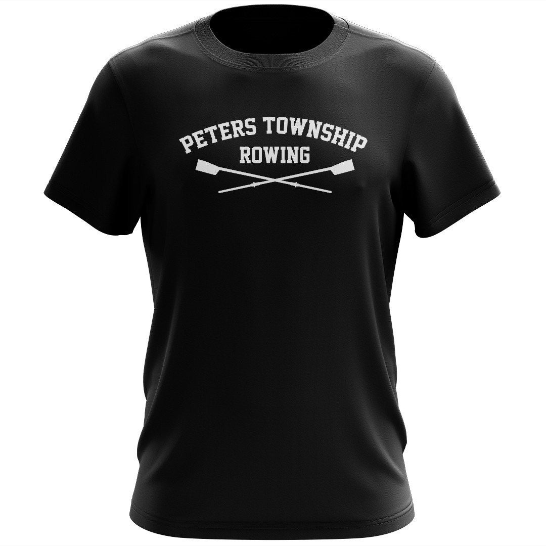 100% Cotton Peters Township Rowing Club Men's Team Spirit T-Shirt