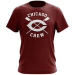 100% Cotton University of Chicago Crew Men's Team Spirit T-Shirt