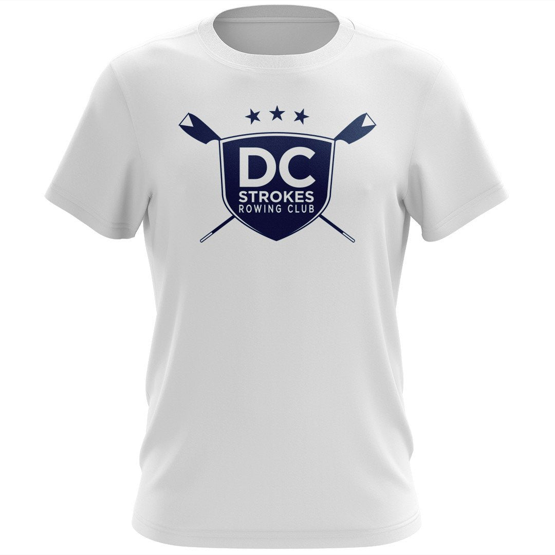 100% Cotton DC Strokes Rowing Club Men's Team Spirit T-Shirt