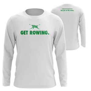 Custom Minneapolis Rowing Club Long Sleeve Cotton T-Shirt