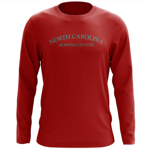 Custom North Carolina Rowing Center Long Sleeve Cotton T-Shirt