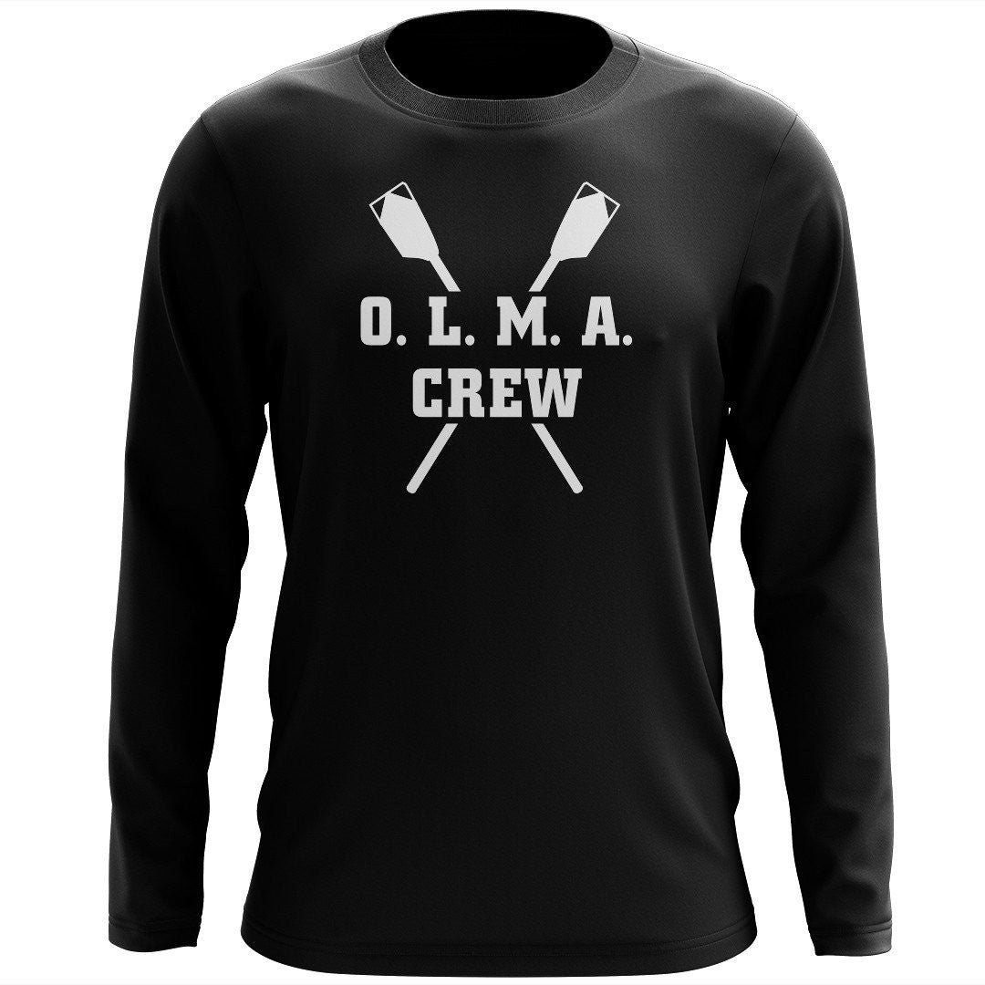Custom OLMA Rowing Gear Long Sleeve Cotton T-Shirt