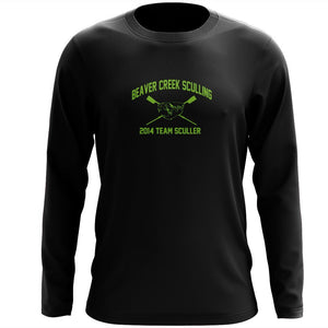 Custom Beaver Creek Sculling Long Sleeve Cotton T-Shirt
