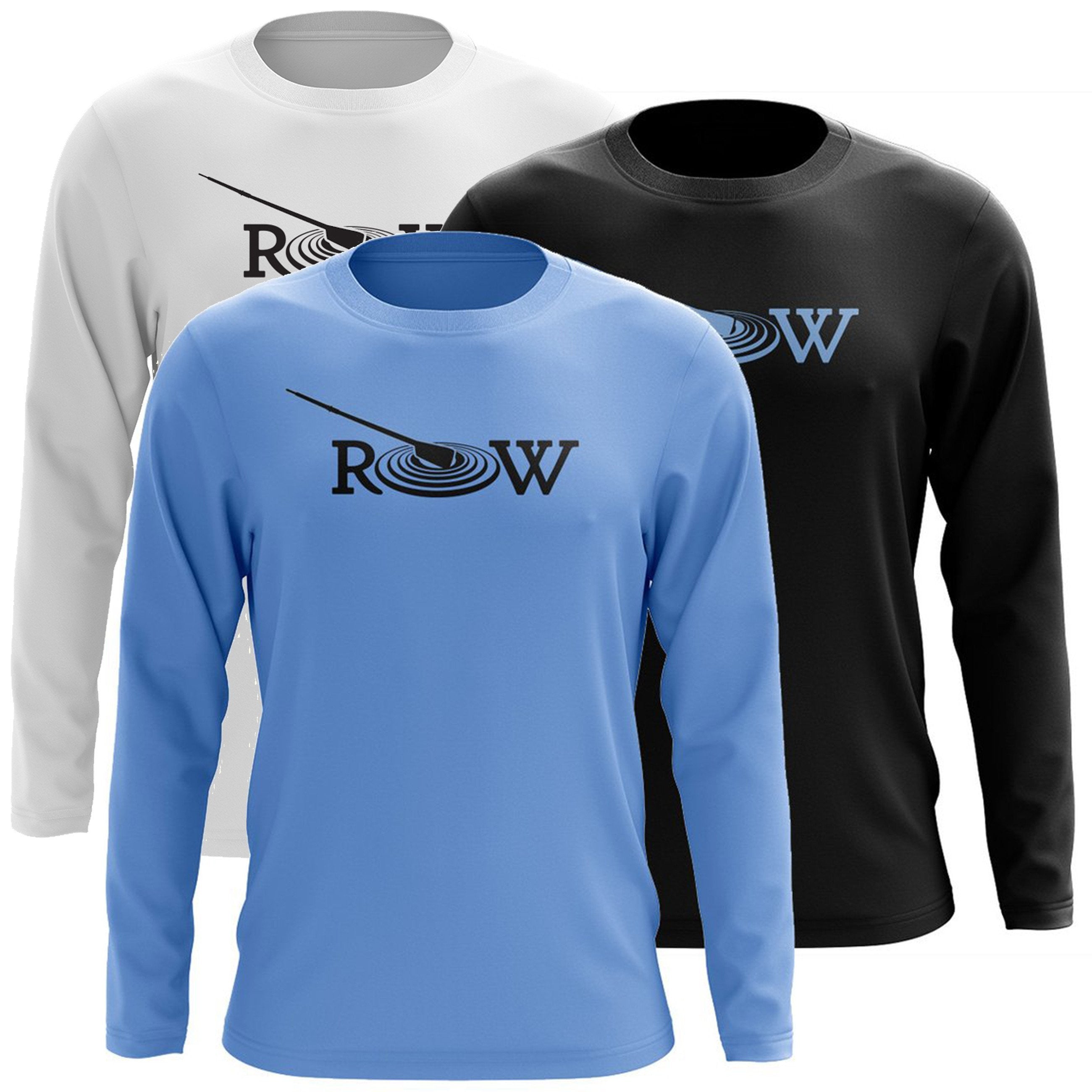 Custom R.O.W. Long Sleeve Cotton T-Shirt