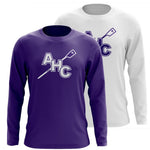 Custom Academy of the Holy Cross Crew Long Sleeve Cotton T-Shirt