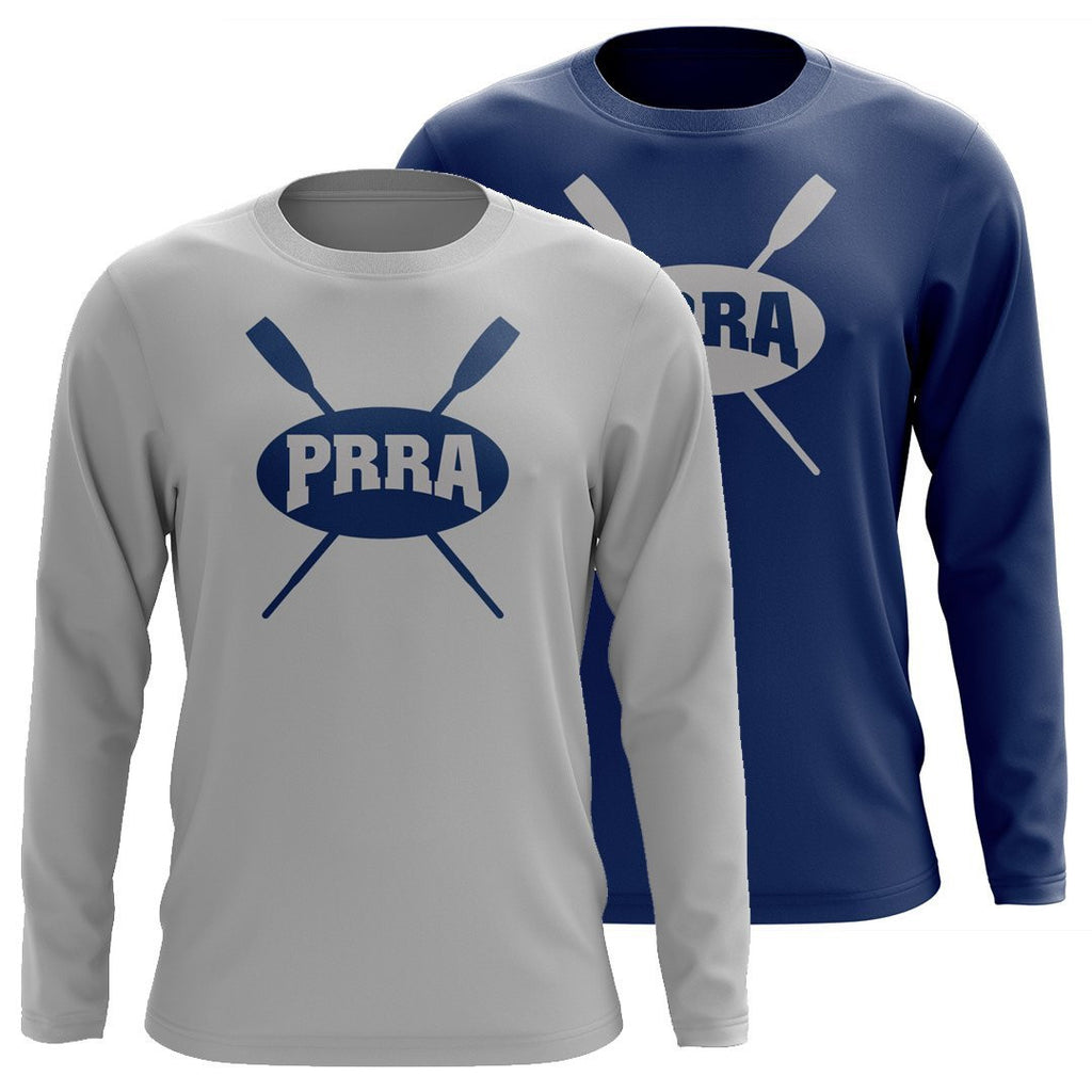 Custom Passaic River Rowing Association Long Sleeve Cotton T-Shirt