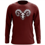 Custom Worcester Academy Long Sleeve Cotton T-Shirt