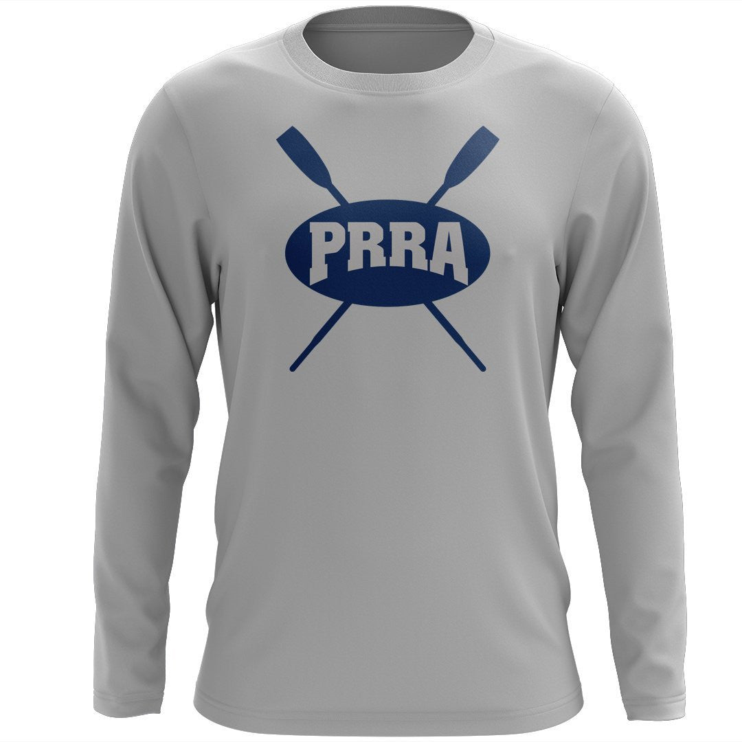 Custom Passaic River Rowing Association Long Sleeve Cotton T-Shirt