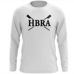 Custom Humboldt Bay Rowing Association Long Sleeve Cotton T-Shirt