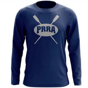 Custom Passaic River Rowing Association Long Sleeve Cotton T-Shirt
