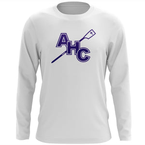 Custom Academy of the Holy Cross Crew Long Sleeve Cotton T-Shirt