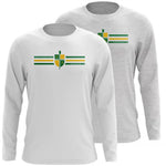 Custom Great Bridge Crew Long Sleeve Cotton T-Shirt