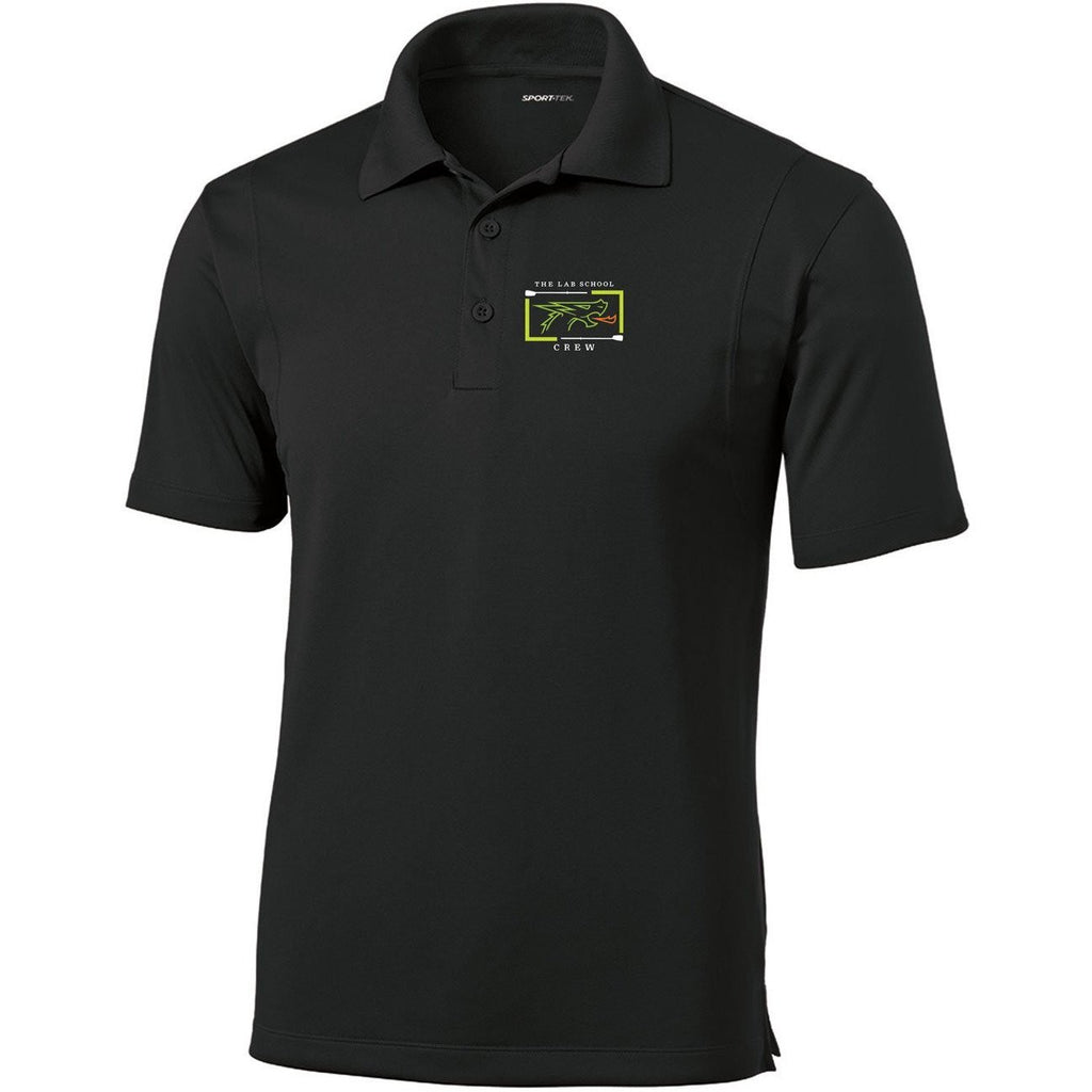 The Lab School Rowing Embroidered Performance Men's Polo