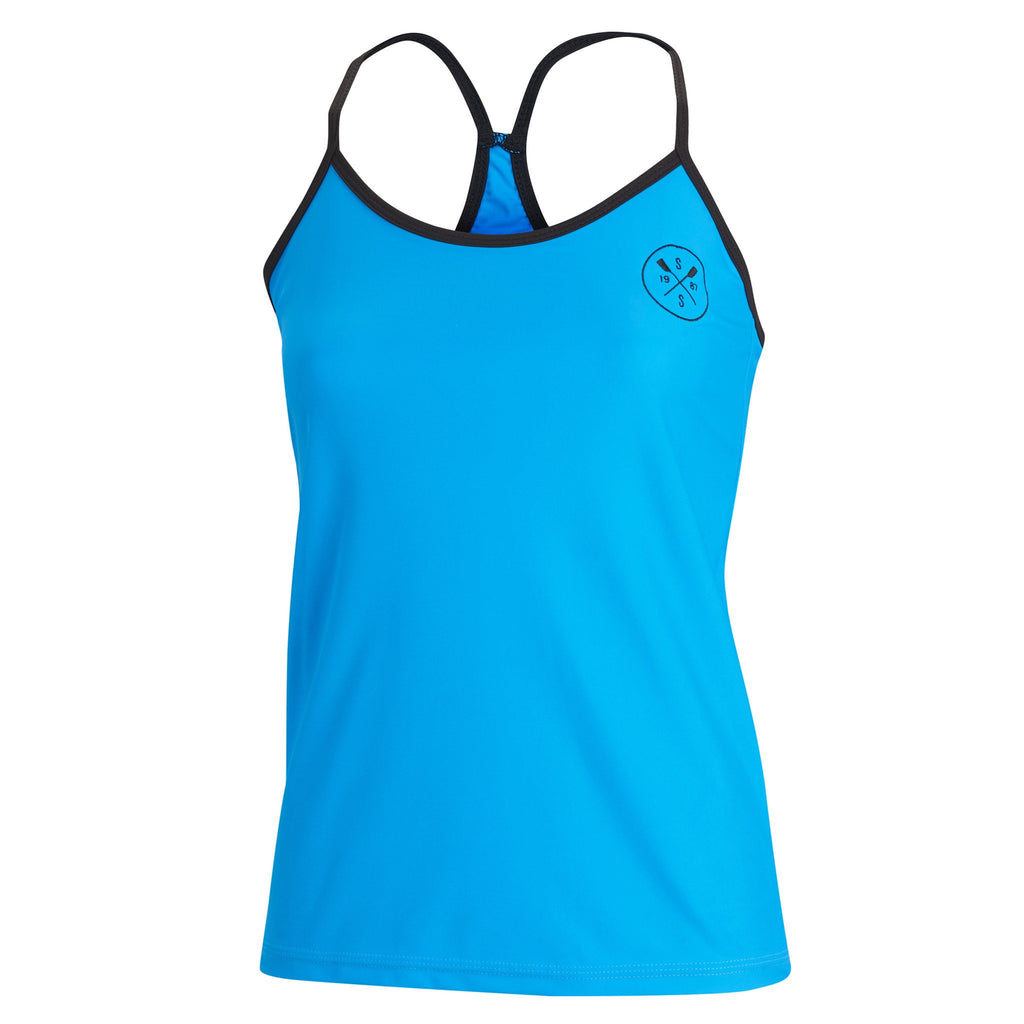 Sassy Strap Tank (Blue)