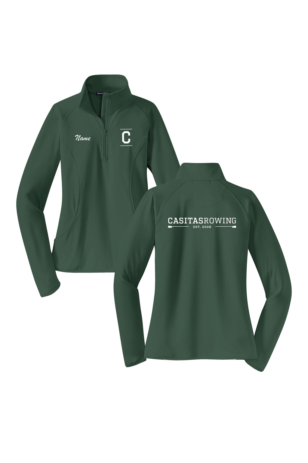 Casitas Rowing Ladies Pullover w/ Thumbhole