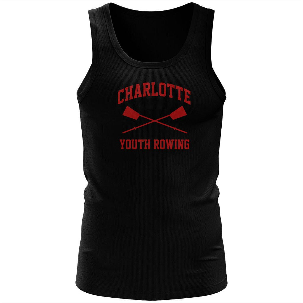 100% Cotton Charlotte Youth Rowing Club Tank Top