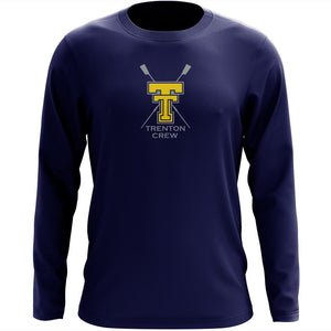 Custom Trenton Crew Long Sleeve Cotton T-Shirt