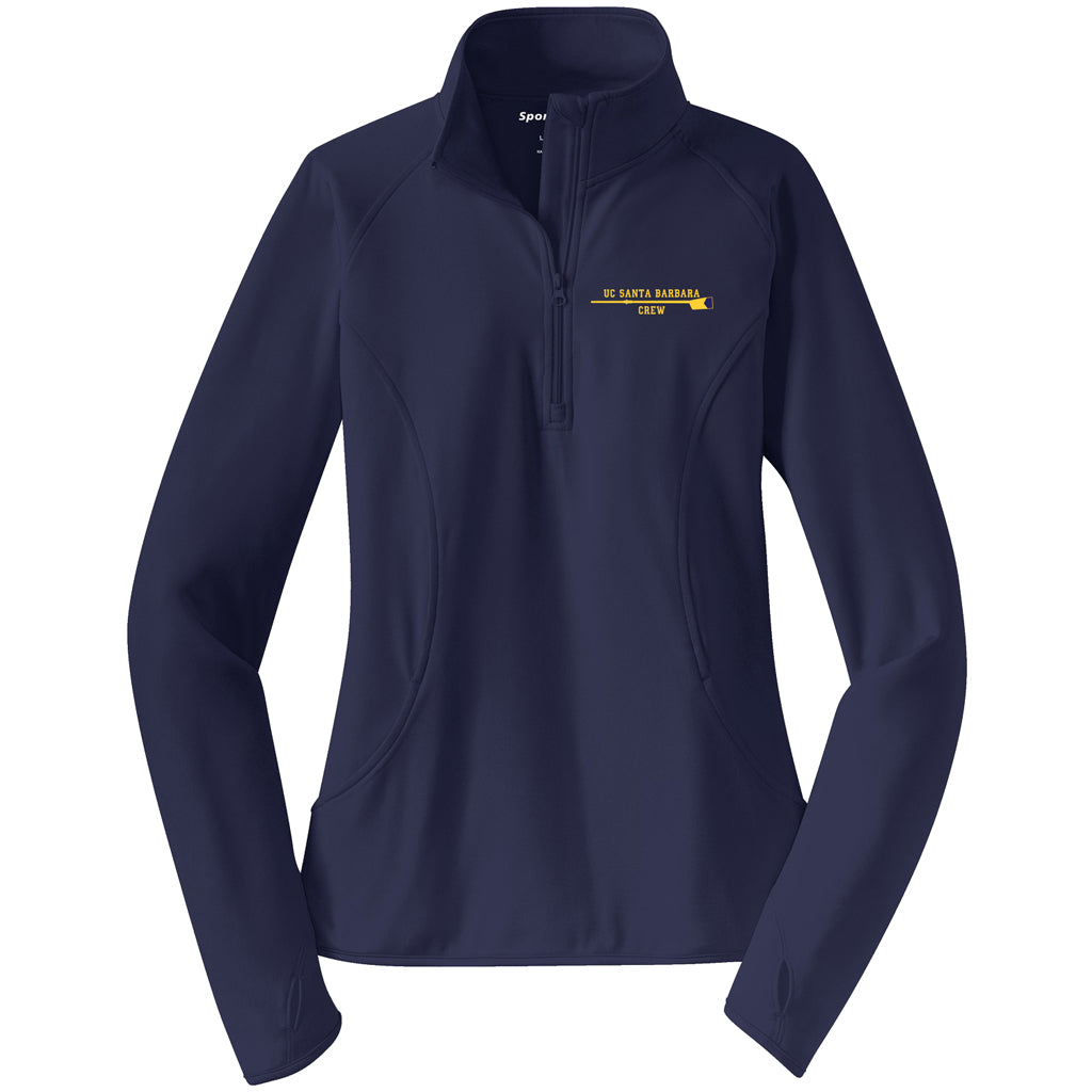 UCSB Ladies Performance Pullover w/ Thumbhole