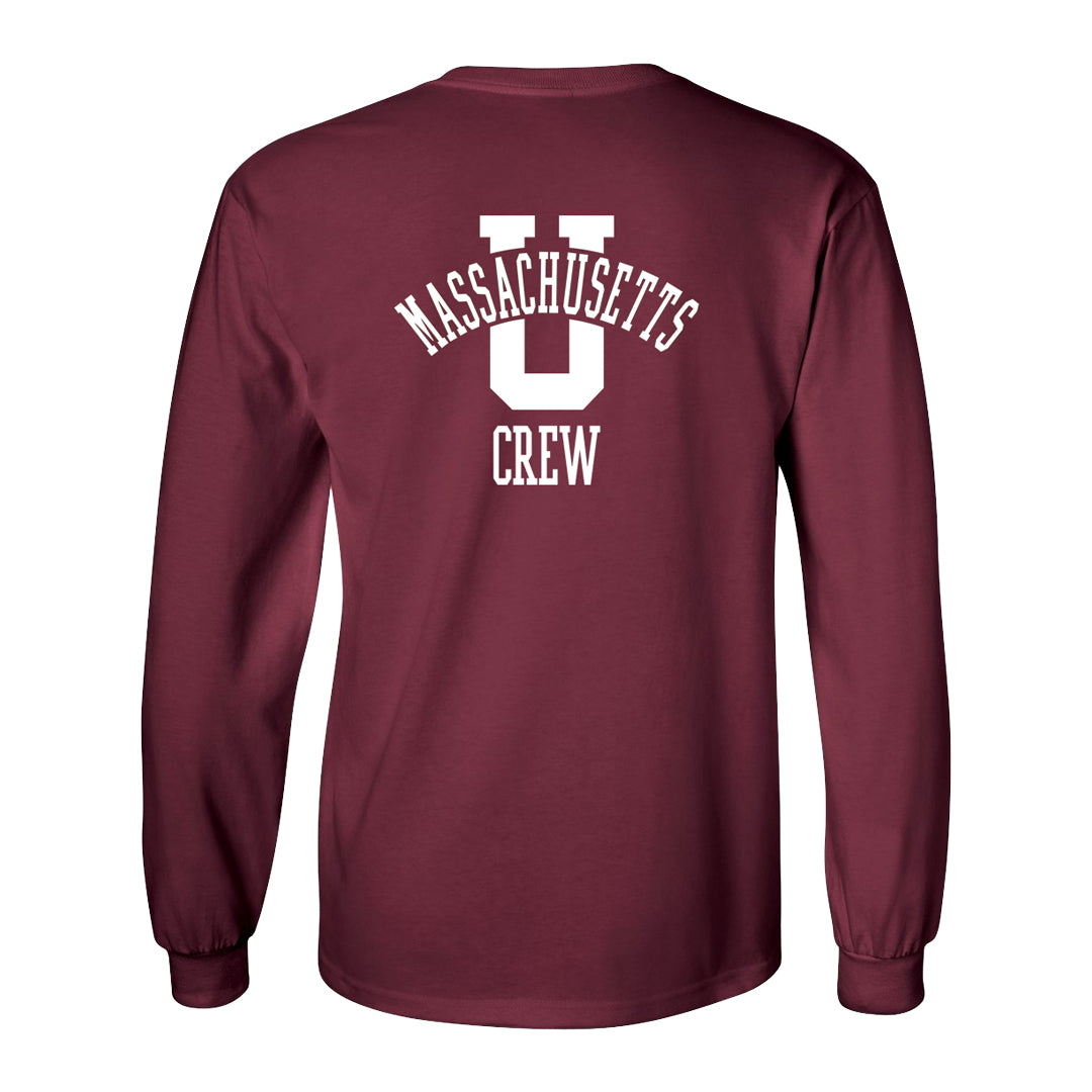 Custom UMASS Alumni Long Sleeve Cotton T-Shirt