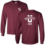Custom UMASS Alumni Long Sleeve Cotton T-Shirt