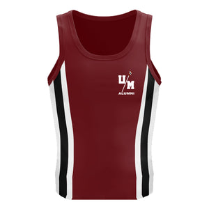 UMASS Alumni Striped Dryflex Lycra Tank