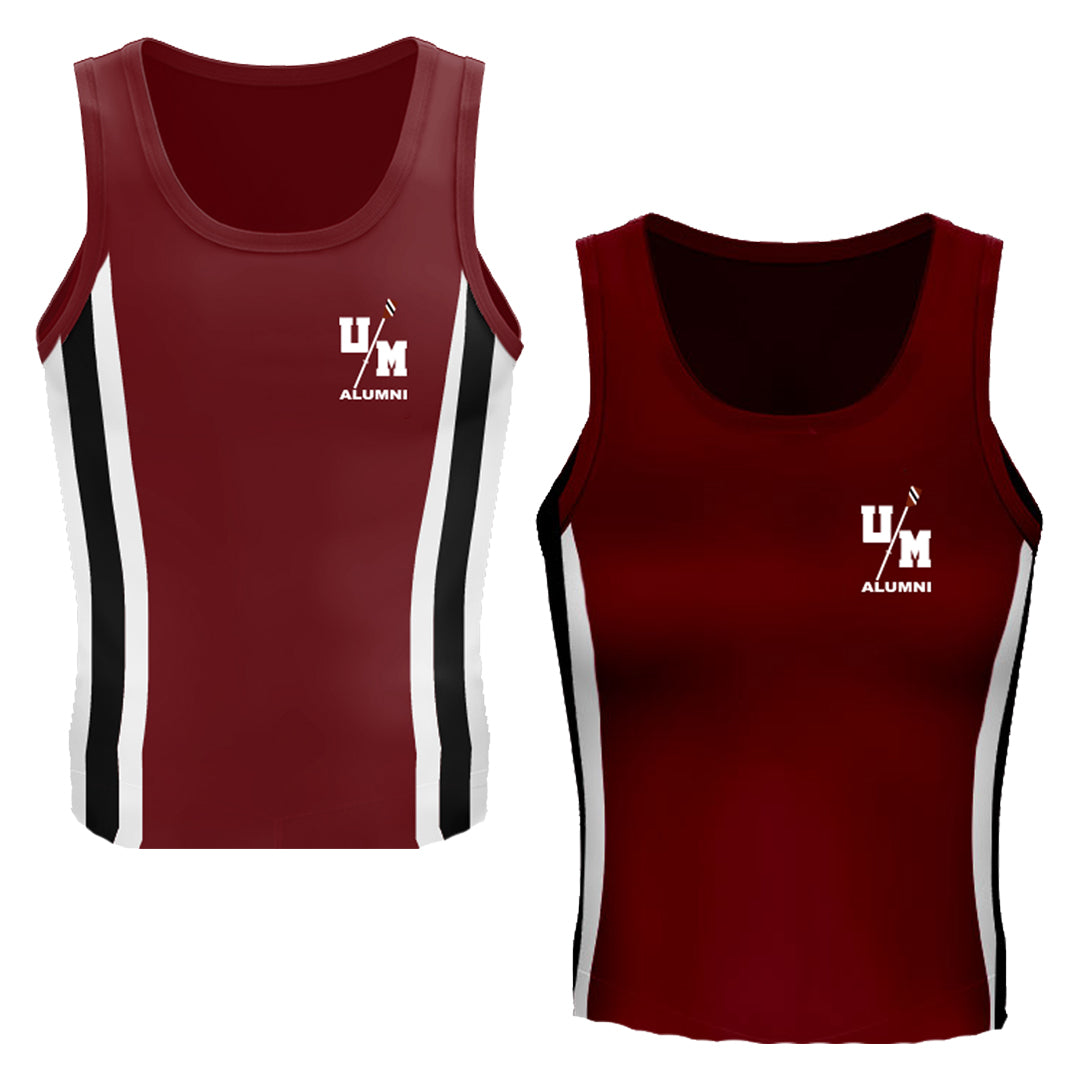 UMASS Alumni Striped Dryflex Lycra Tank