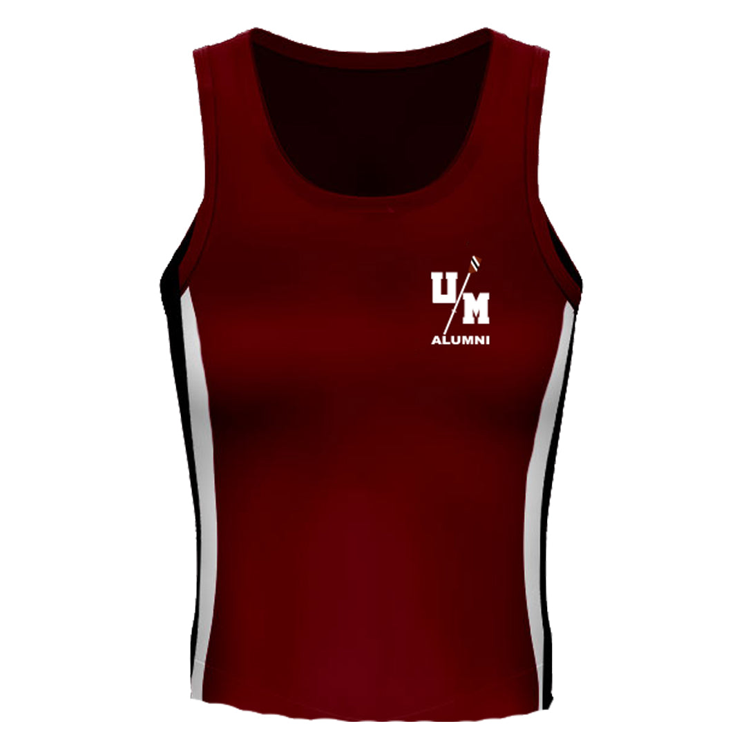 UMASS Alumni Striped Dryflex Lycra Tank