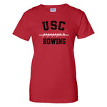 100% Cotton USC Rowing Women's Team Spirit T-Shirt