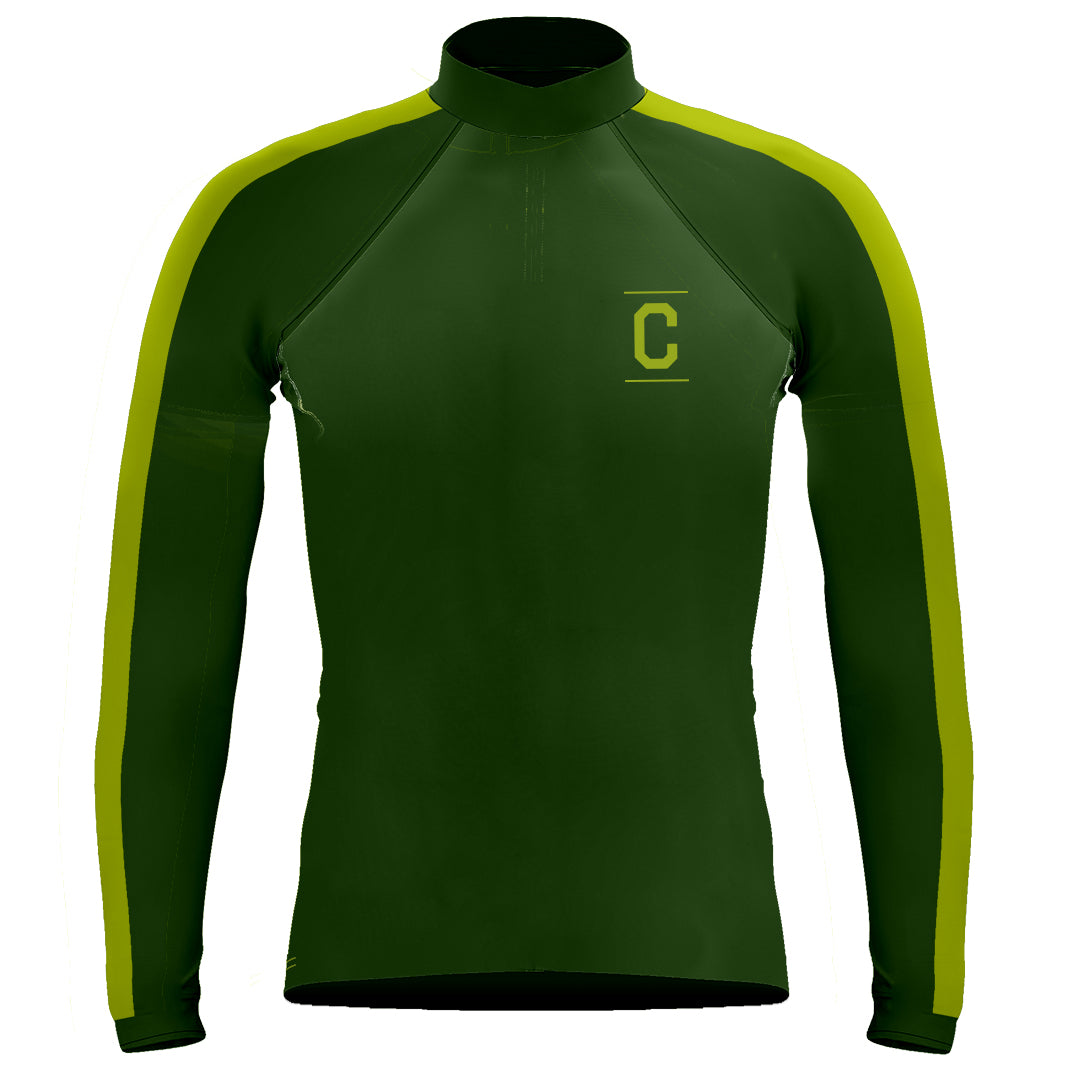 Long Sleeve Casitas Rowing Warm-Up Shirt Forest