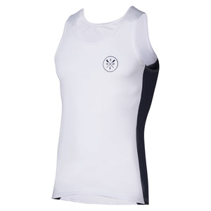 Sew Sporty Fitted Tech Tank - Dryflex Poly Spandex (White)