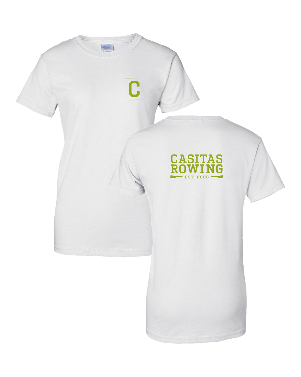 100% Cotton Casitas Rowing Women's Team Spirit T-Shirt