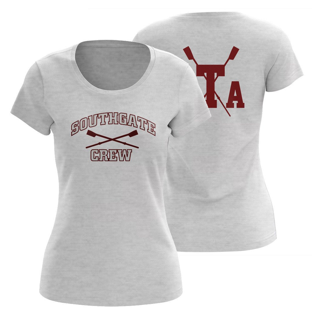 100% Cotton Southgate Crew Women's Team Spirit T-Shirt