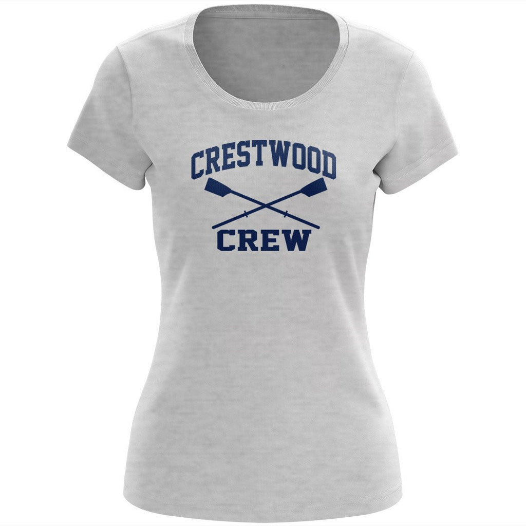 100% Cotton Crestwood Crew Women's Team Spirit T-Shirt