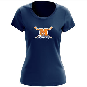 100% Cotton Maury Crew Women's Team Spirit T-Shirt