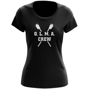 100% Cotton OLMA Rowing Gear Women's Team Spirit T-Shirt