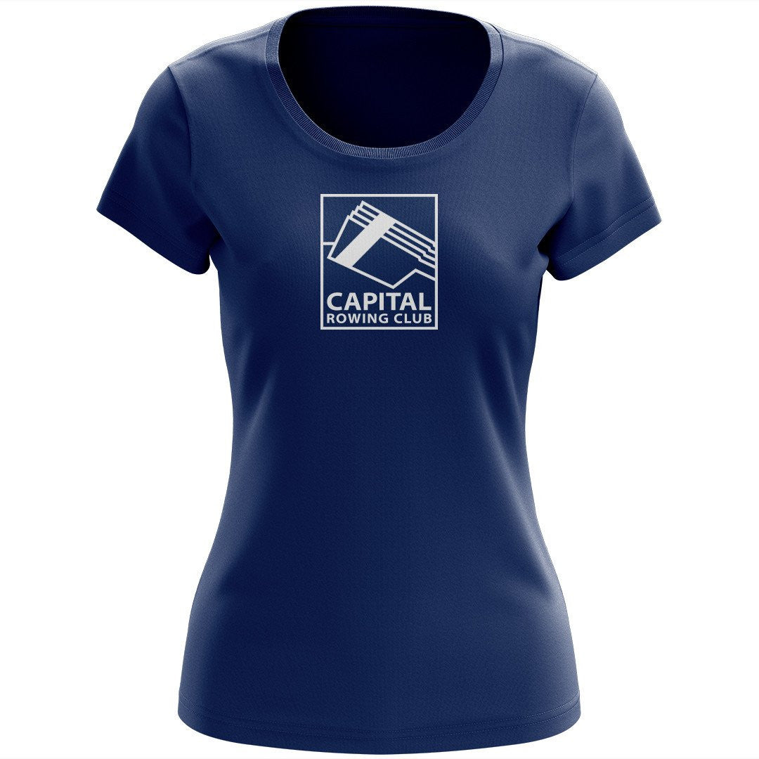 100% Cotton Capital Rowing Club Women's Team Spirit T-Shirt