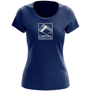100% Cotton Capital Rowing Club Women's Team Spirit T-Shirt