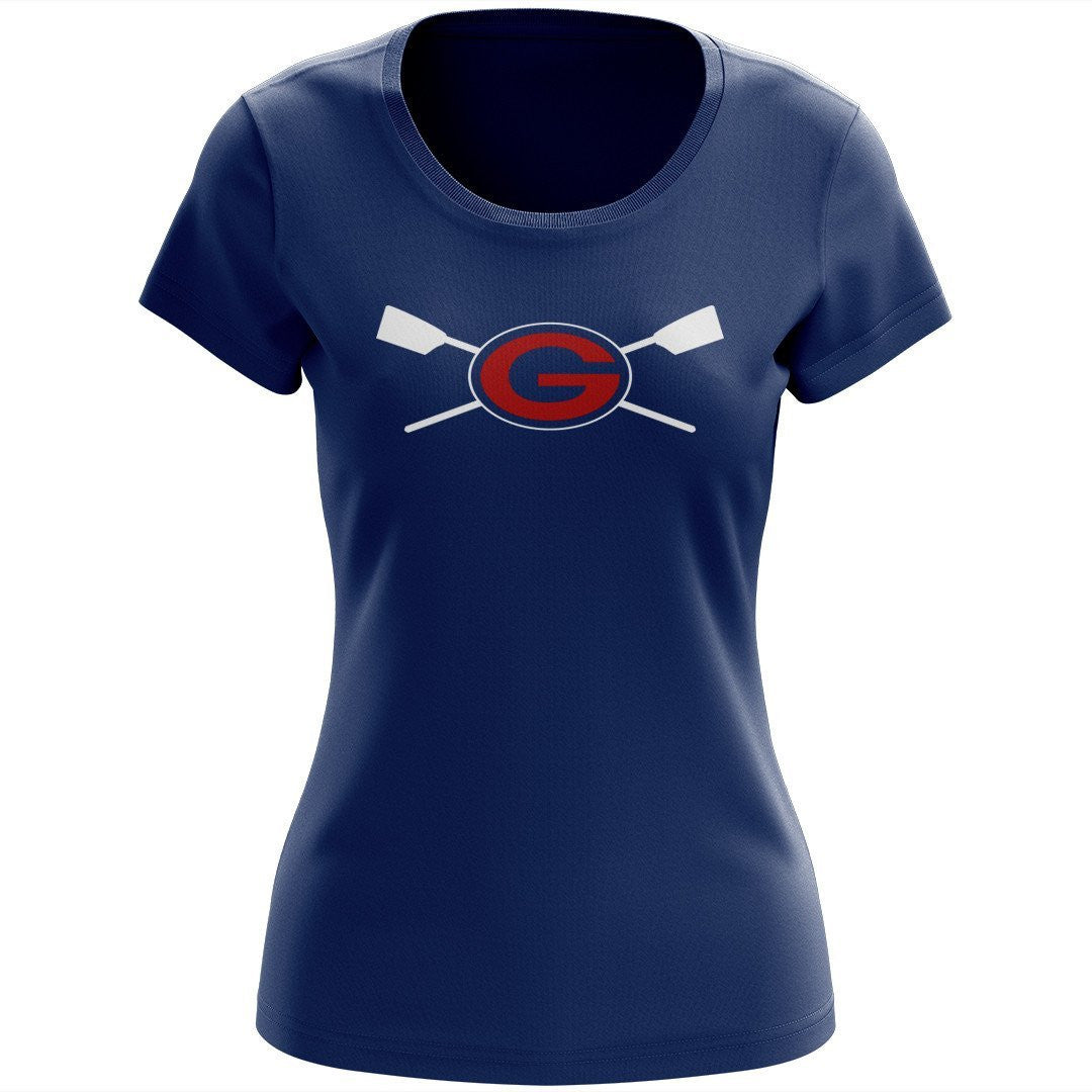 100% Cotton Grassfield Crew Women's Team Spirit T-Shirt