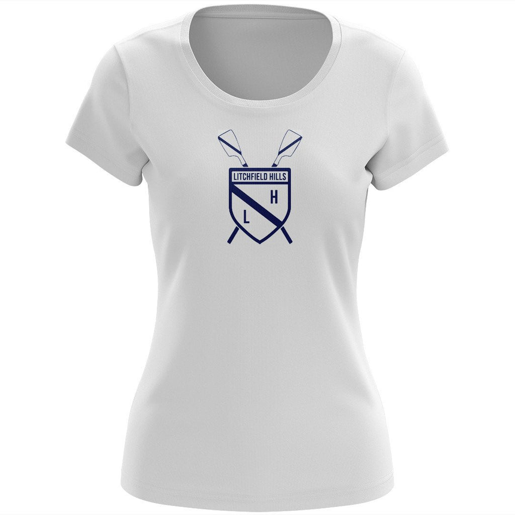 100% Cotton Litchfield Hills Rowing Club Women's Team Spirit T-Shirt
