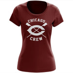 100% Cotton University of Chicago Crew Women's Team Spirit T-Shirt