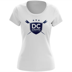 100% Cotton DC Strokes Rowing Club Women's Team Spirit T-Shirt