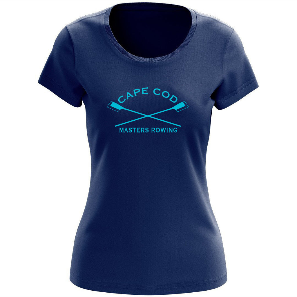 100% Cotton Cape Cod Masters Rowing Women's Team Spirit T-Shirt