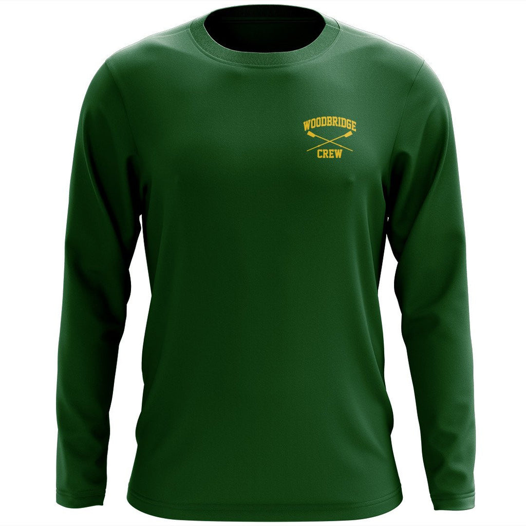 Custom Woodbridge Crew Long Sleeve Cotton T-Shirt