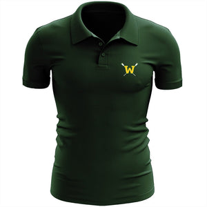 Woodbridge Crew Embroidered Performance Men's Polo