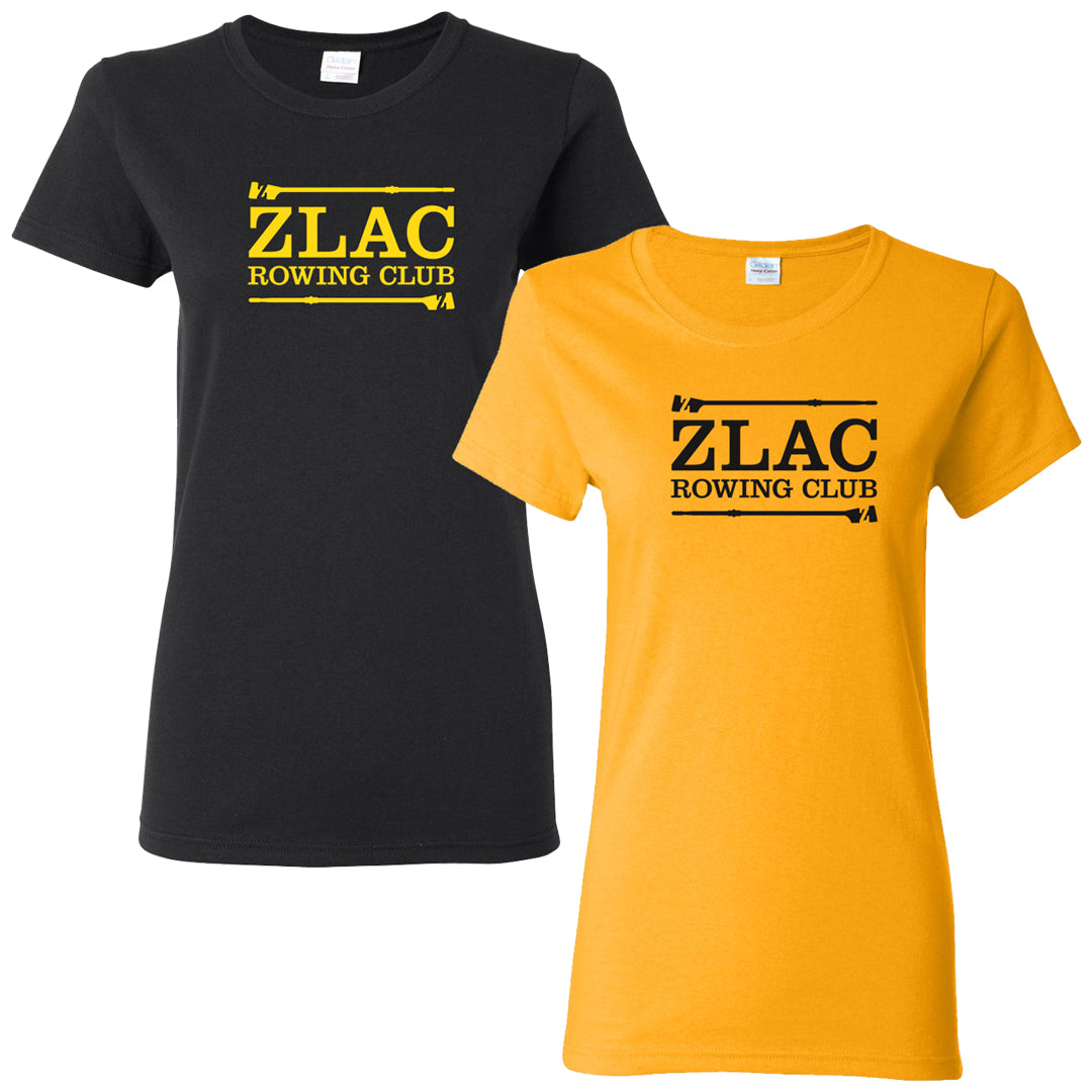 100% Cotton ZLAC Women's Team Spirit T-Shirt
